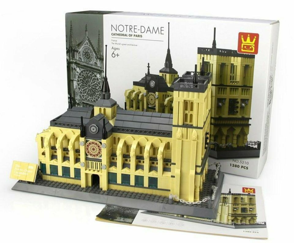 Wange Architecture: Kathedrale Notre Dame in Paris - Modell NEU in Hannover