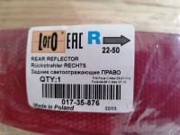 Ford Focus Rückstrahler hi re. NEU +OVP Baden-Württemberg - Osterburken Vorschau