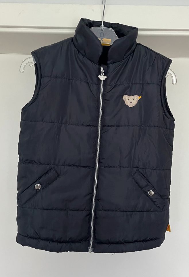 Steiff-Weste 116 Teddy navy-blau dunkelblau in Recklinghausen