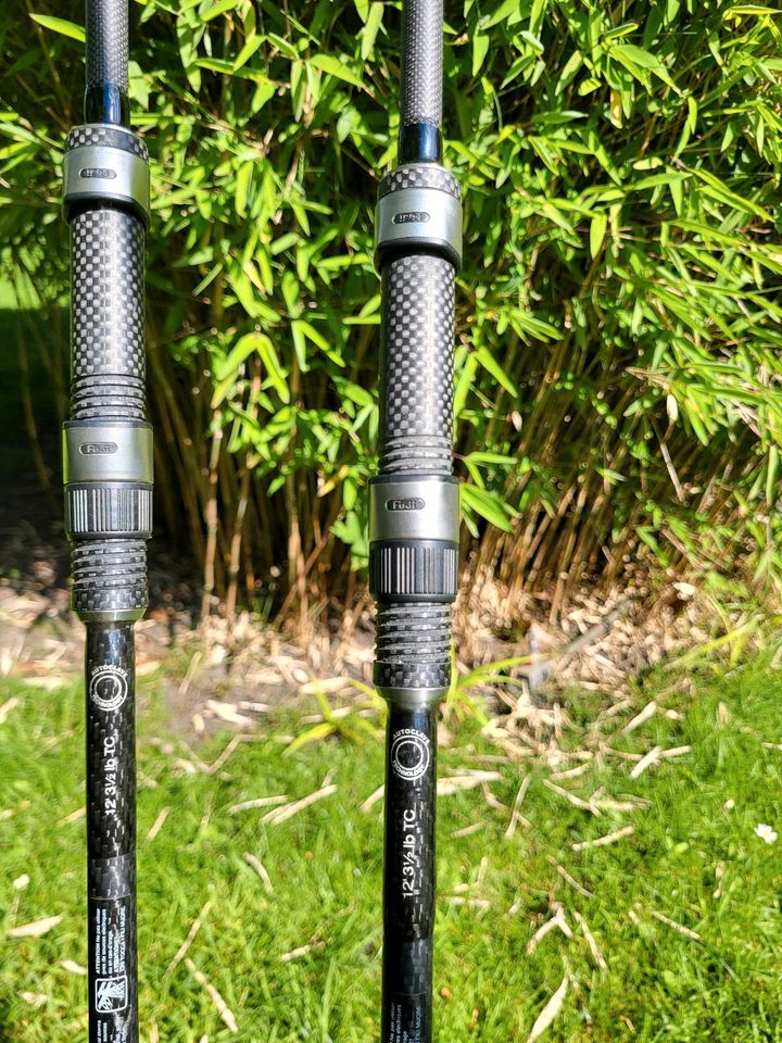 2x Century Fat Boy Slim FBS 12ft  3 1/2lbs Karpfenrute Carp in Herne