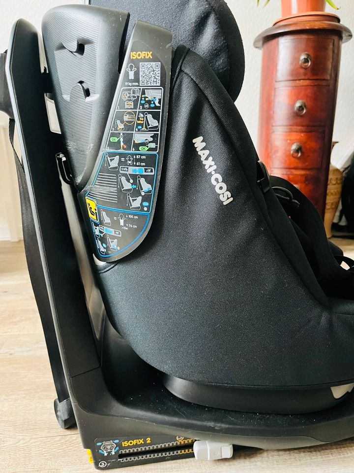 Maxi Cosi Isofix 0 15 Monate Kindersitz Babyschale Schwarz in Bentwisch