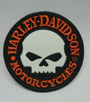 Harley Davidson HD Skull Patch Aufnäher USA MC NEU #3 Thüringen - Apolda Vorschau