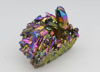Mineral Edelstein – 1 schöne AURA BERGKRISTALL Stufe tolle Farbe Sachsen - Rochlitz Vorschau