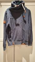 Hoodie Kapuzenpullover Naketano Damen Gr. M blau Brandenburg - Strausberg Vorschau