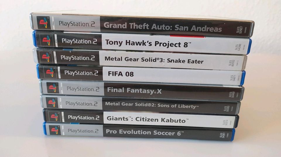 8 x Playstation 2 Spiele in Göppingen