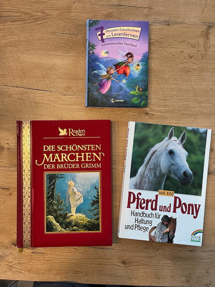 Kinderbücher Märchenbuch und Pferdebuch + Einschlafgeschichten in Leipzig