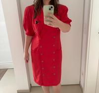 Vintage Betty Barclay Kleid rot 1979 schick Rheinland-Pfalz - Wörth am Rhein Vorschau