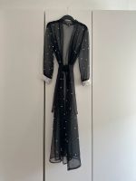 Morgenmantel Kimono in schwarz mit Perlen Gr. S Köln - Humboldt-Gremberg Vorschau