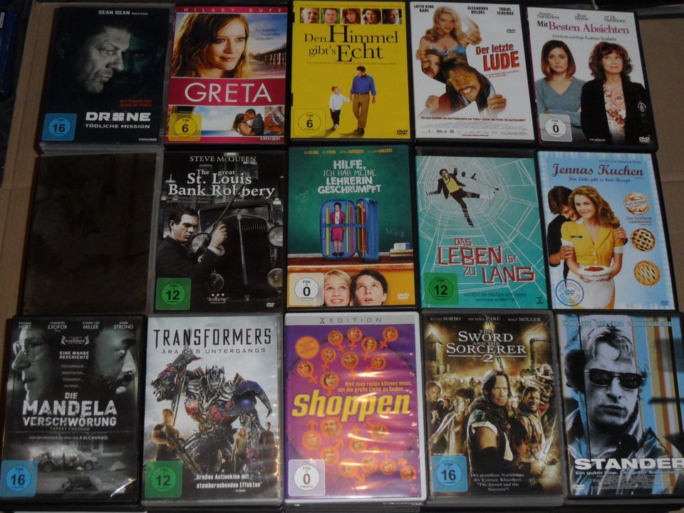 300 DVD Filme Auswahl ++  Bis zu 50% Rabatt ++ XXL Sammlung in Ludwigshafen