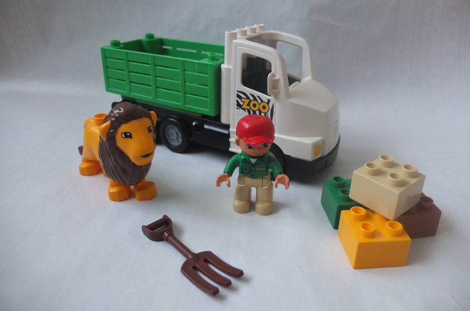 Lego Duplo Zoo LKW mit Löwe Set 6172 Tierpfleger in Ottensoos