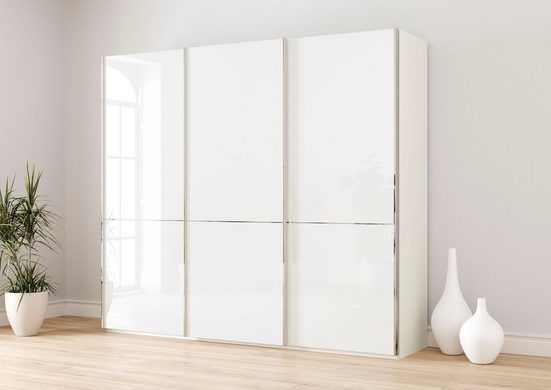 Schwebetürenschrank weiß/Glas weiß ca 250 x 236 Galery M in Niedersachsen -  Wallenhorst | eBay Kleinanzeigen ist jetzt Kleinanzeigen