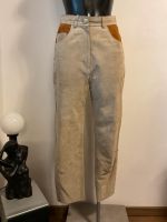 Lederhose beige Frankfurt am Main - Nieder-Erlenbach Vorschau