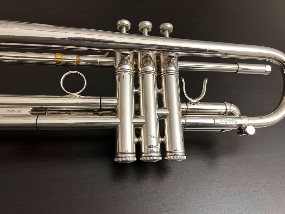 SPADA Burbank Trompete trumpet Tuning Bell versilbert in München