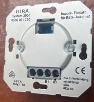 Gira System 2000 0336 00 / I00 Impuls Einsatz für REG Automaten Bayern - Oberschneiding Vorschau