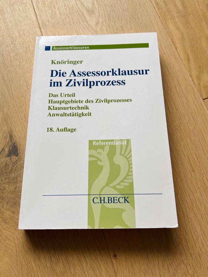 * Knöringer - Die Assessorklausur im Zivilprozess ZPO 18. in München