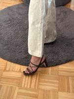 Braune Heels / Sandalen Düsseldorf - Benrath Vorschau