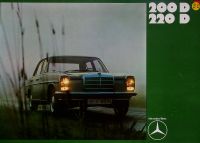 Mercedes 200 D 220 D Prospekt 12/1970 Dresden - Reick Vorschau