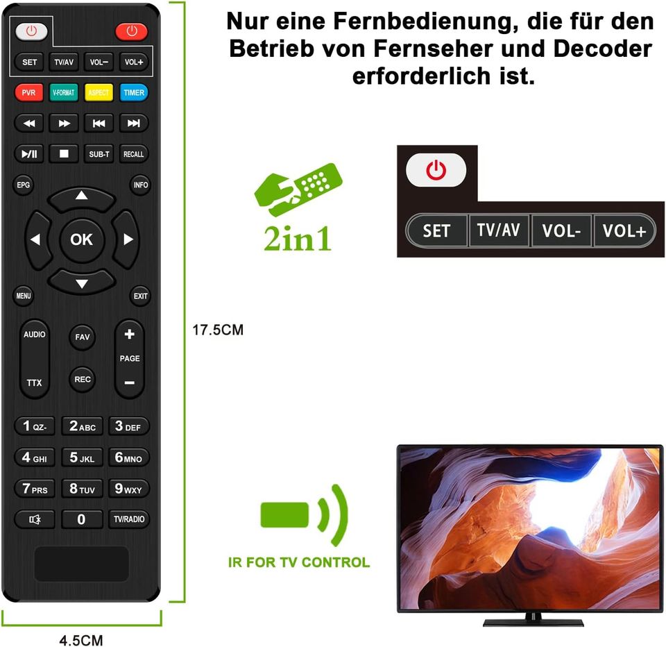 NEU: Dcolor DVB-S/S2 Sat Receiver - HDMI Full-HD 1080P in München