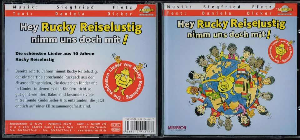 13 christliche Kinder-CDs -  Rinks, Heizmann, Hoffmann, Fietz ua in Suthfeld 