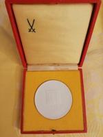 Medaille DDR-Neugersdorf 15Jahre Lautex,Porzellan Meißen mit Etui Sachsen - Burkau Vorschau