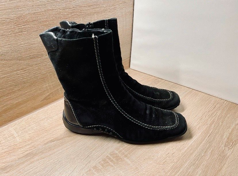 Gabor Damen Leder Stiefel Stiefeletten Business Schuhe 37 in Frankfurt am Main