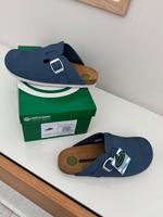 Dr. Brinkmann Clogs wie Birkenstock Leder blau Gr. 40 - neu Bochum - Bochum-Süd Vorschau