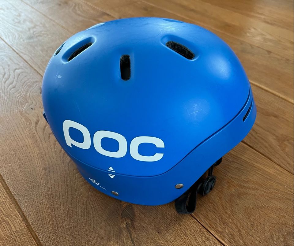 Poc Skihelm M 55/56 blau in Haan