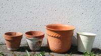 4 Blumentöpfe Pflanzgefäß Blumenkasten aus Ton/Terracotta Metall Bayern - Murnau am Staffelsee Vorschau