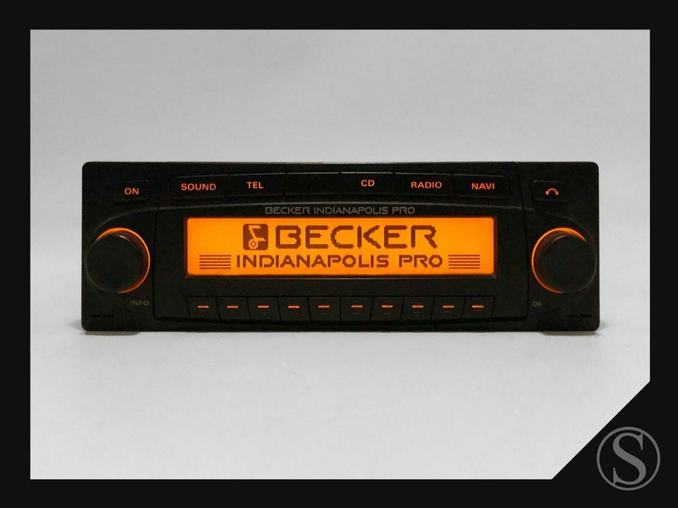 Becker Indianapolis Pro BE7950 Radio für Mercedes W201 W124 R129 in Kleve