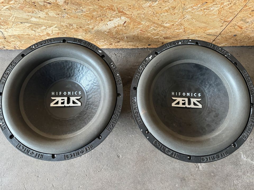 Hifonics Zeus Subwoofer 450 RMS 4 OHMS in Worms