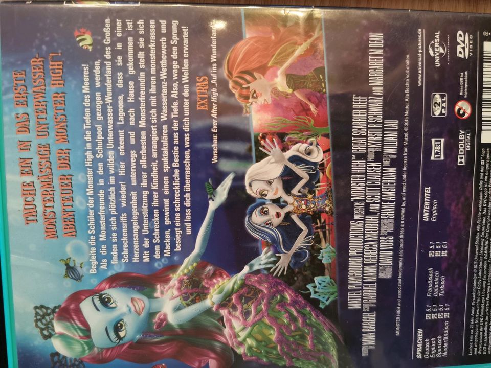 Monster high 4 DVDs in Untersiemau