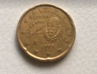 20 Cent Münze Spanien 1999 Cervantes Rarität Harburg - Hamburg Eißendorf Vorschau
