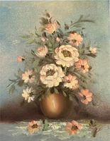 Gemälde Ölgemälde Blumen Stilleben signiert Rosen Rheinland-Pfalz - Dudeldorf Vorschau