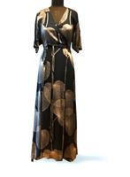 Esprit Kleid Maxikleid Sommerkleid schwarz Creme Ausschnitt Bayern - Kempten Vorschau