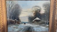 Louis Apol Gemälde 1850-1936 Winterlandschaft Bonn - Tannenbusch Vorschau