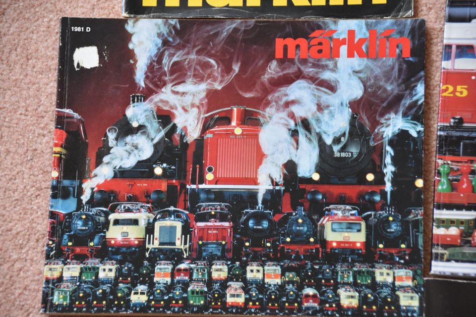 Märklin Katalog 1977 - 1980 - 1981 - 1982/83 - 1983/84 in Lüdenscheid