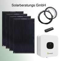 1680 Watt Minianlage Jinko black Growatt MIC 1500 Wechselrichter Nordrhein-Westfalen - Halle (Westfalen) Vorschau