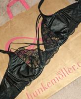 hunkemöller BH schwarz Leder Optik 80F Nordrhein-Westfalen - Lünen Vorschau