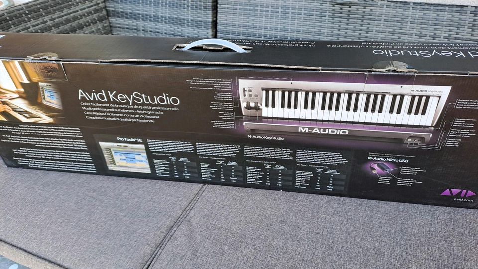 Avid KeyStudio M-Audio Keyboard 49 inkl. Pro Tools PC Piano Musik in Lich
