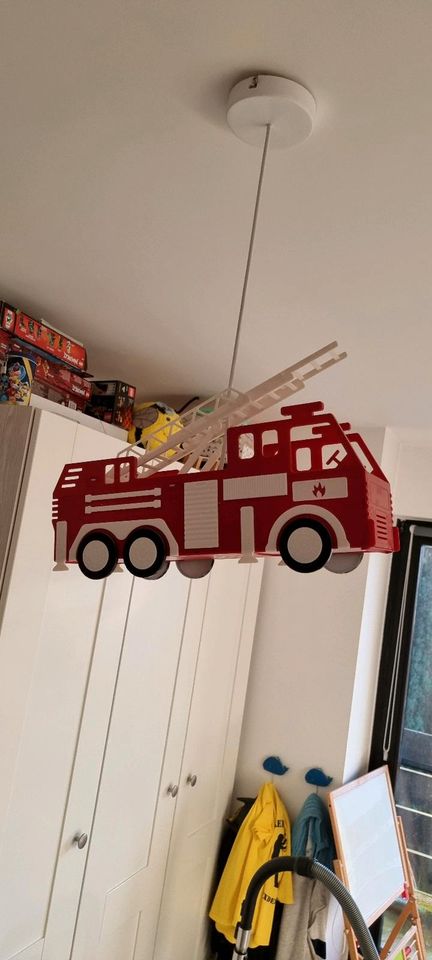 Feuerwehrlampe Lampe Kinder Feuerwehr Kinderzimmer in Tostedt