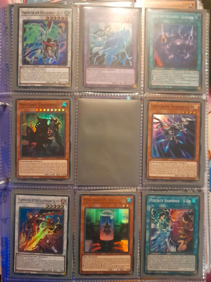 Yugioh Karten verschiedene Sets teil 1 in Nördlingen