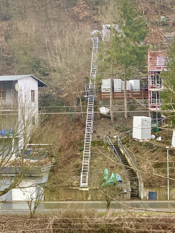 Hanglift Hangaufzug Koblenz Montage Festeinbau montieren GEDA in Hirzenhain