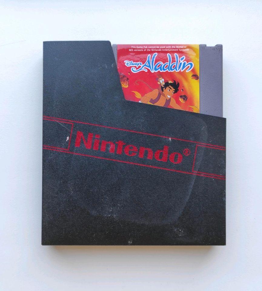 NES Videospiel "Aladdin" - Nintendo - Game - Alt - Spiel - Disney in Halle