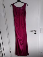 Abendkleid lang Satin pink/Fuchsia Gr. 36 S Niedersachsen - Hameln Vorschau