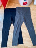 2x H&M Mama Leggings grau schwarz XL 40/42 warm TOP Umstand Baden-Württemberg - Ettlingen Vorschau