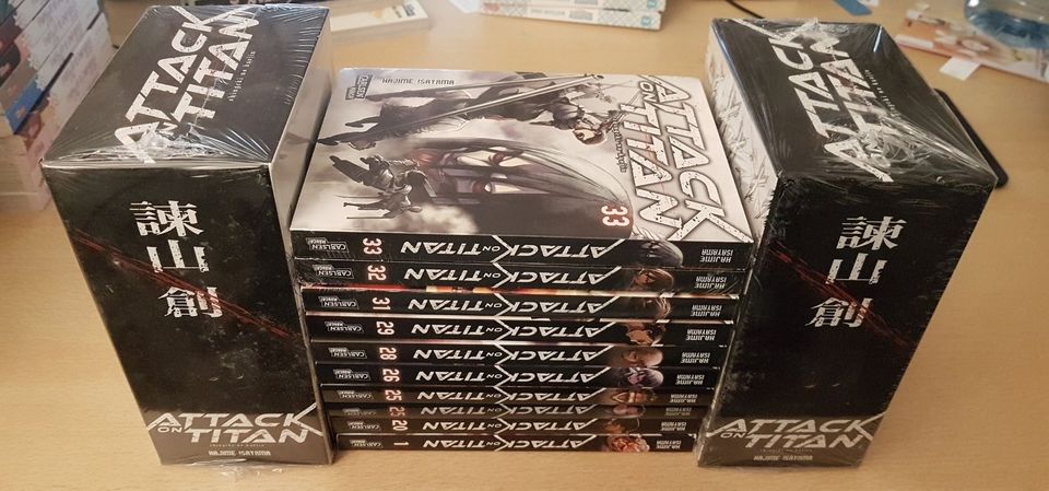 Attack on Titan 1-4 20 24-26 29-34 Beginning Regrets Answer Manga in Stuttgart