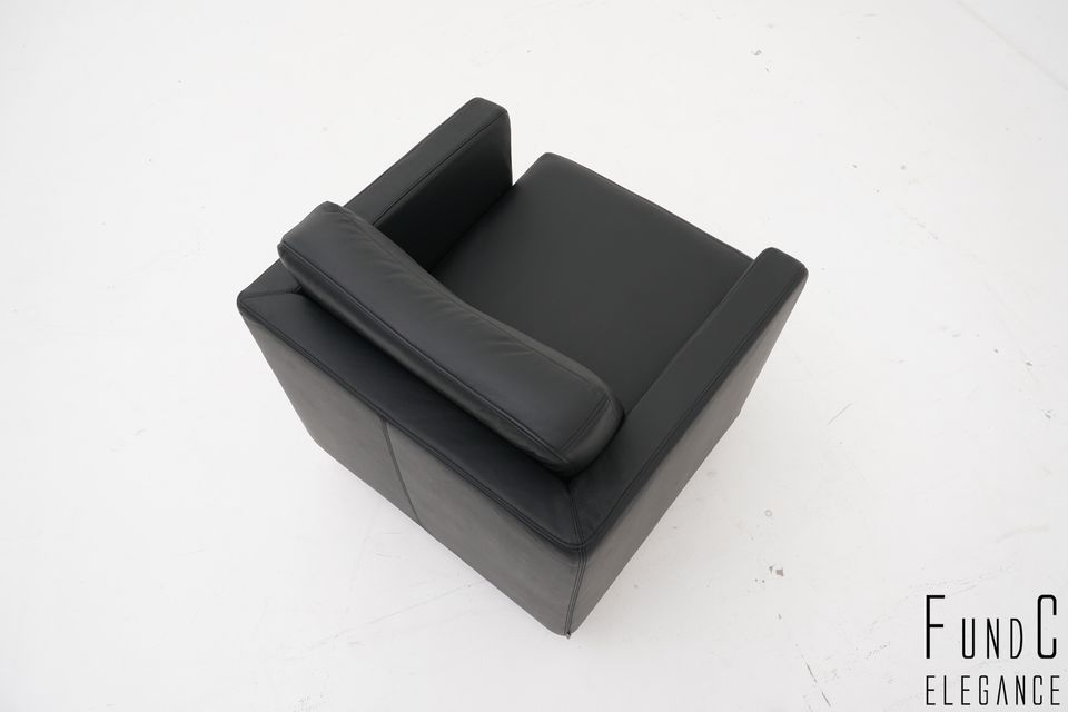 Walter Knoll Nelson 605 Sessel drehbar Leder schwarz Kongress in Unna