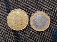1€ Münze und 0.50€ Münze aus Belgien ,Fehlprägung,1999 Sachsen - Markneukirchen Vorschau