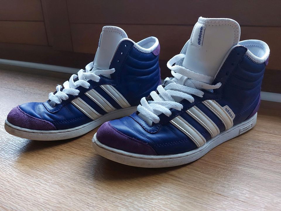 Adidas Mid Cut Skaterboots Schuhe Sneaker lila in Bad Salzungen