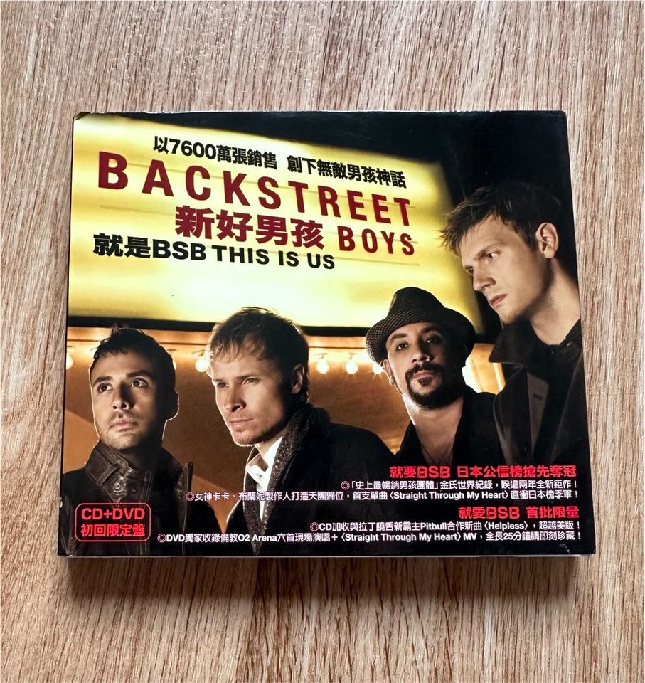BACKSTREET BOYS THIS IS US CD DVD BONUS KALENDER in Buxtehude